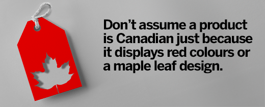 Information for consumers.