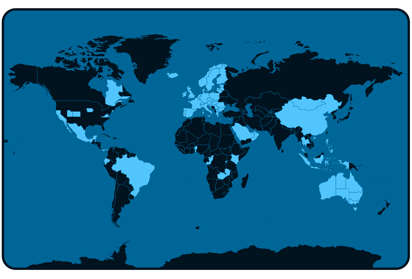 Figure 10: Data portability right around the world (2024).