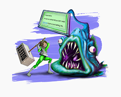 Phishing and smishing scams