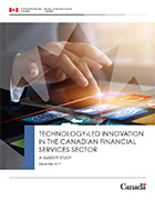 Technology-led innovation and emerging services in the Canadian financial services sector