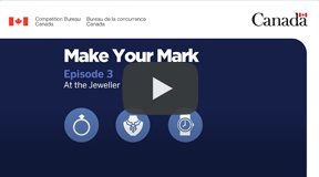 Thumbnail Preview of Episode 3 - Make Your Mark: At the Jeweller and link to YouTube